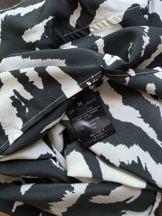 Isabel Marant Amba Silk Top - Picture 6 of 7